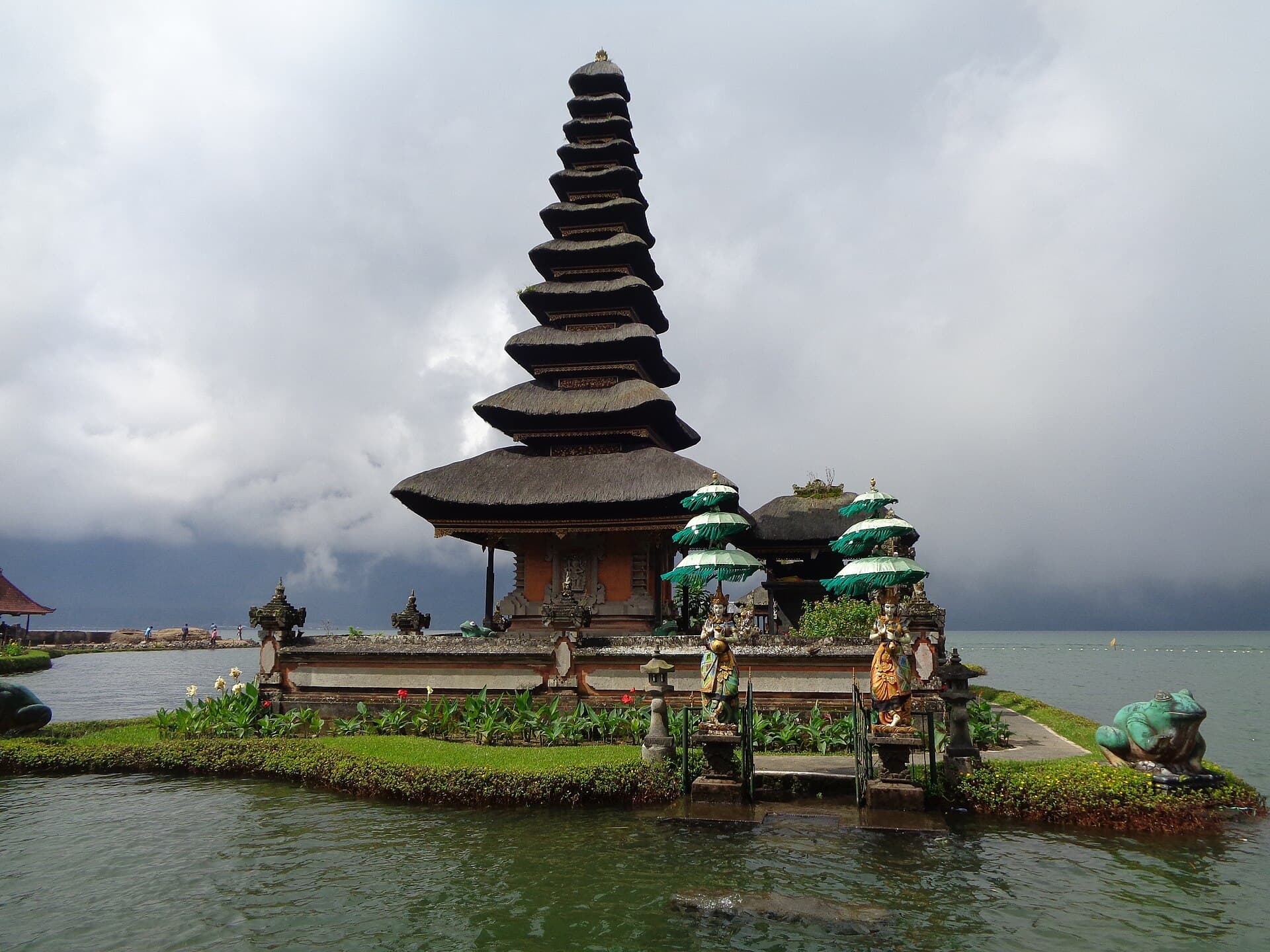 Pura Ulun Danu Beratan, a Balinese water temple